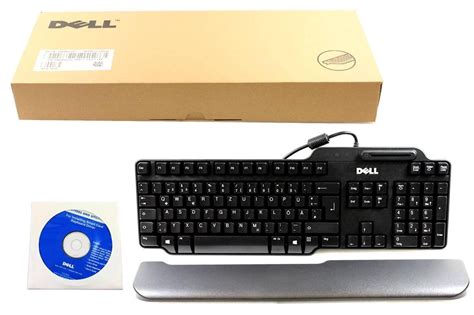 dell norsk norwegian sk-3205 smart card reader usb keyboard vvxd1|Genuine Dell SK.